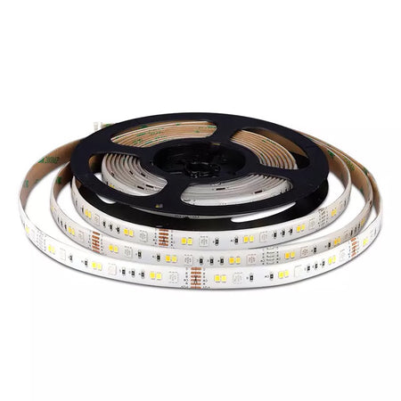 Kit Banda Led Smart Smd5050 54led/m Rgb+ww+dw+cw 12v Ip65 5m