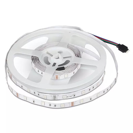 Kit Banda Led Smd5050 30led/m Rgb Ip20 10m