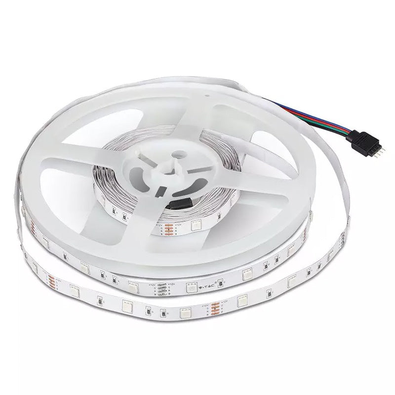 Kit Banda Led Smd5050 30led/m Rgb Ip20 10m