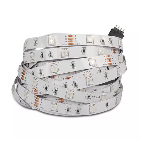 Kit Banda Led Smd5050 30led/m Rgb Ip20 10m