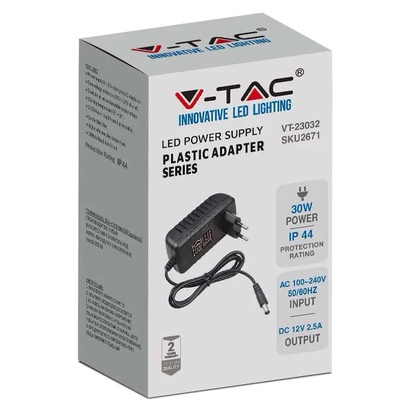 Alimentator 30w 12v 2.5a Ip44