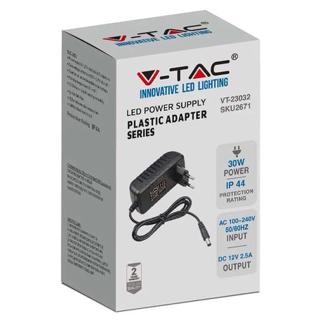 Alimentator 30w 12v 2.5a Ip44