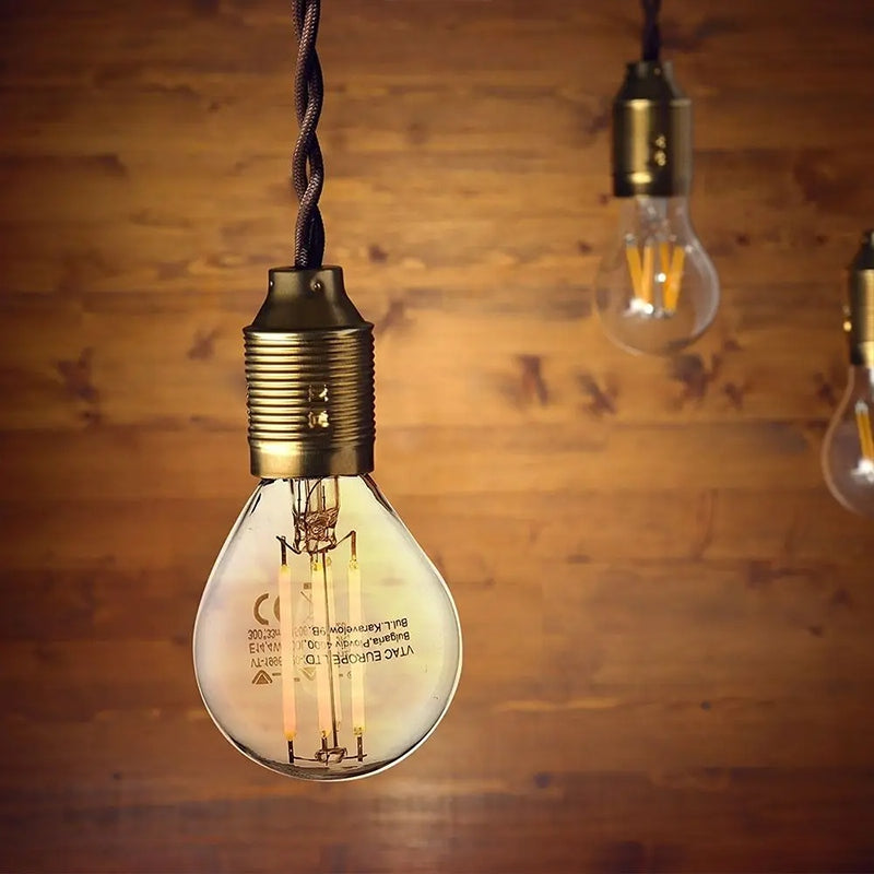 Bec E14 p45 Cu Filament Led 6w 2700k