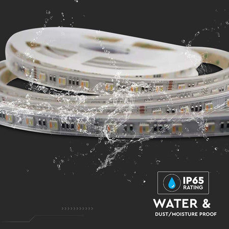 Banda Led 24v Smd5050 60led/m 3in1 Rgb + Alb Ip20 5m