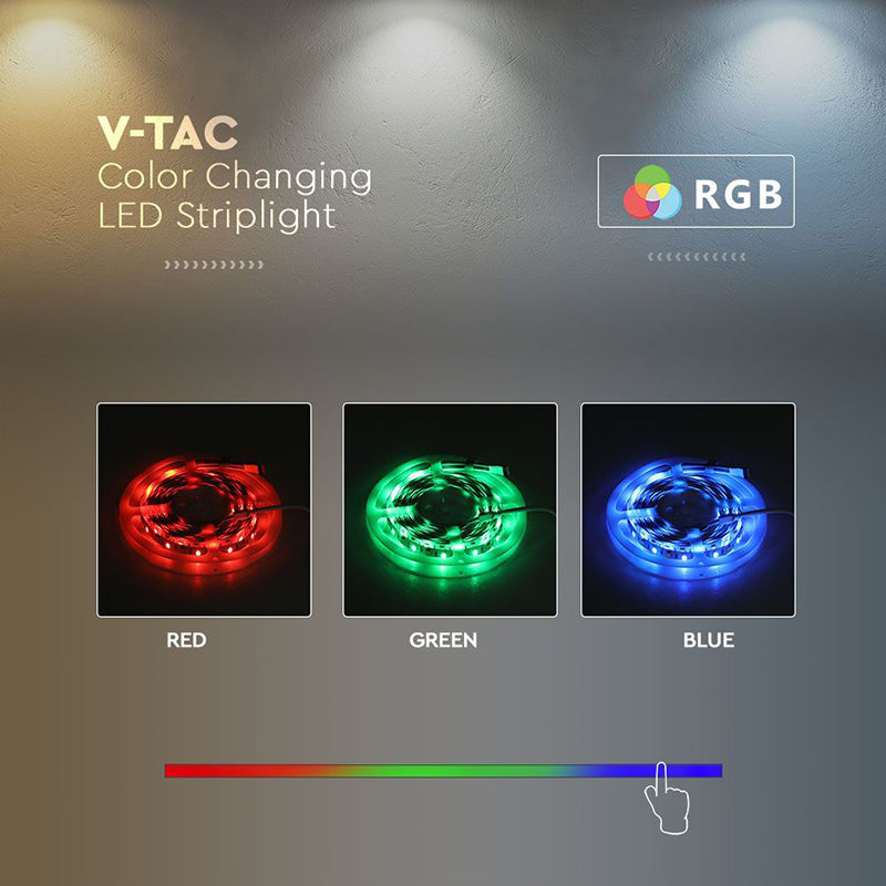 Banda Led 24v Smd5050 60led/m 3in1 Rgb + Alb Ip20 5m