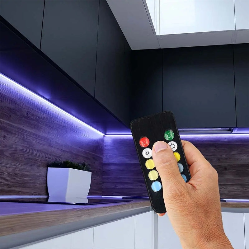 Controler bandă LED 3în1 Wi-Fi de 12-24 V cu telecomandă cu 12 butoane V-Tac SKU-2902