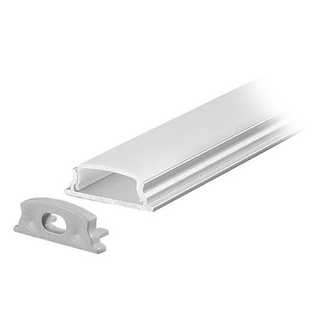 Profil Aluminiu Pentru Banda Led Flexibil 2m 18mm X