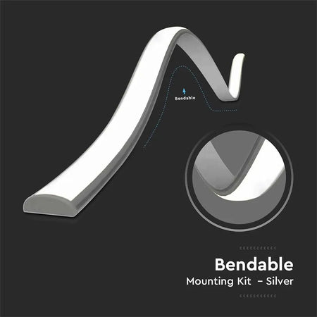 Profil Aluminiu Pentru Banda Led Flexibil 2m 18mm X