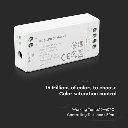 Controller Banda Led Rgb Wi-fi
