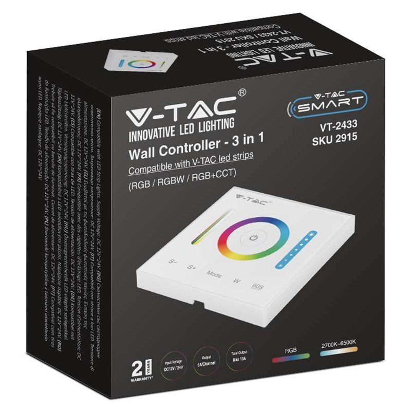 Controller Banda Led 3in1 Touch - Alb