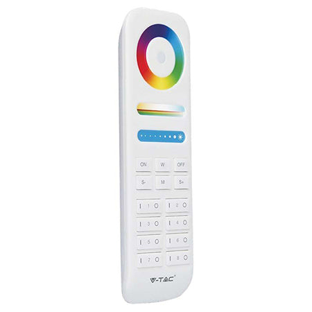 Telecomandă controller bandă LED 8 zone, control wireless, V-Tac SKU-2921