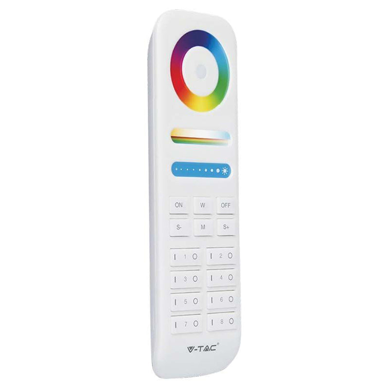 Telecomandă controller bandă LED 8 zone, control wireless, V-Tac SKU-2921