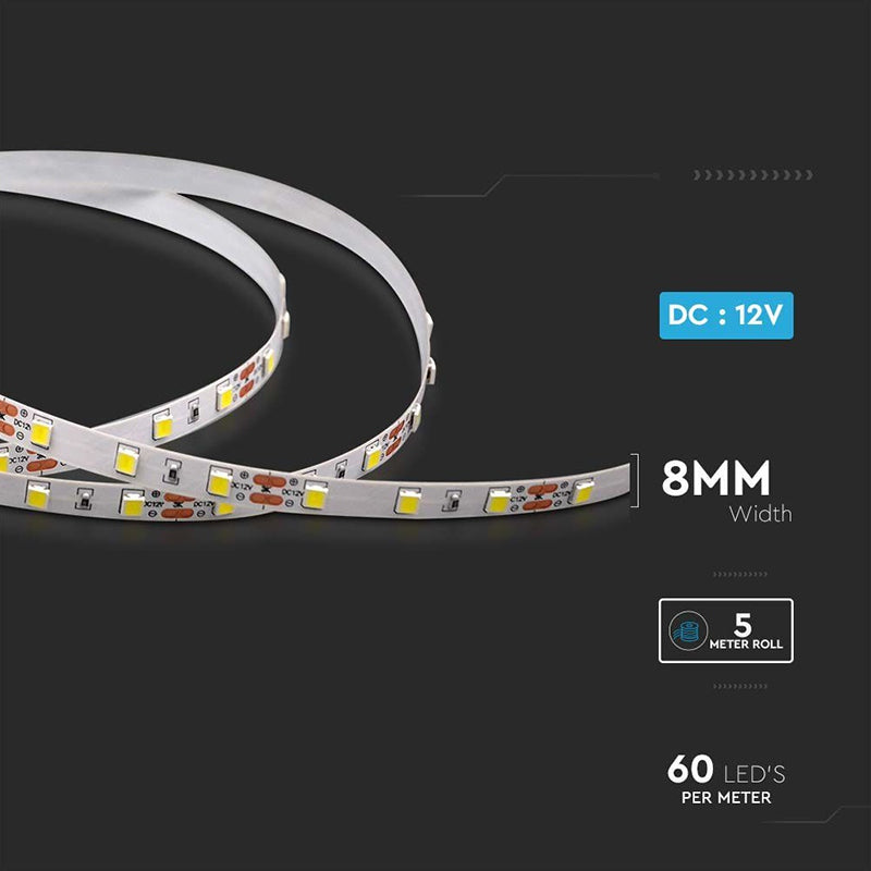 Banda Led Smd 60led/m 4000k Ip20 5m