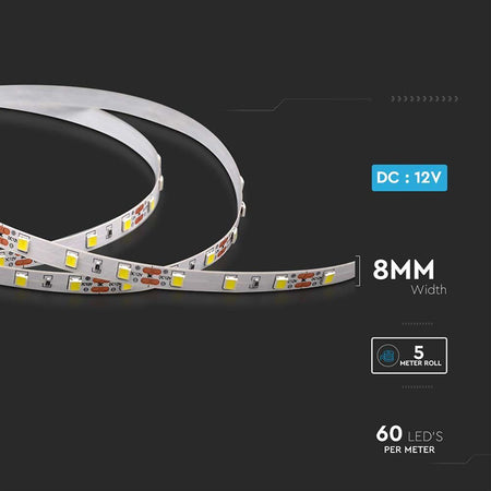 Banda Led Smd 60led/m 4000k Ip20 5m