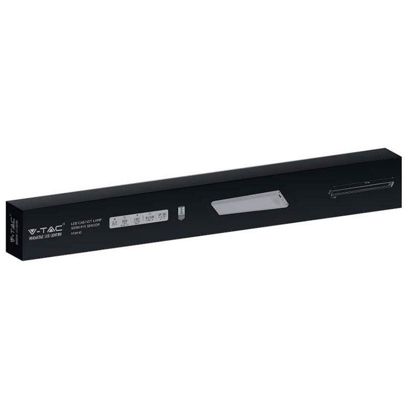 Corp Iluminat Led 2.5w 4000k Ip20 Cu Senzor Miscare - Argintiu
