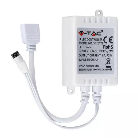 Kit bandă LED COB RGB 24V 13W IP20 5m V-Tac SKU-2972
