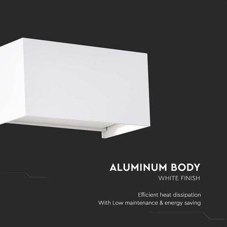 Corp iluminat perete IP65 24W 3000K alb, lumina caldă, V-Tac SKU-2975