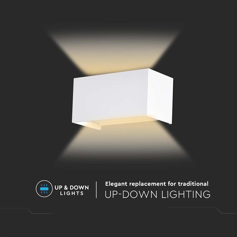 Corp iluminat perete IP65 24W 3000K alb, lumina caldă, V-Tac SKU-2975
