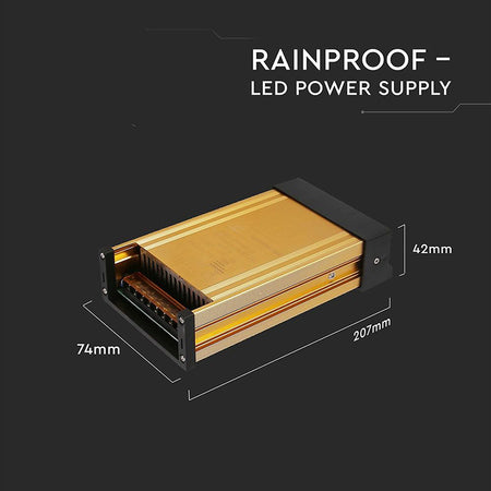 Sursă de alimentare SMPS de 12 V și 150 W cu protecție IP45 V-Tac SKU-3231