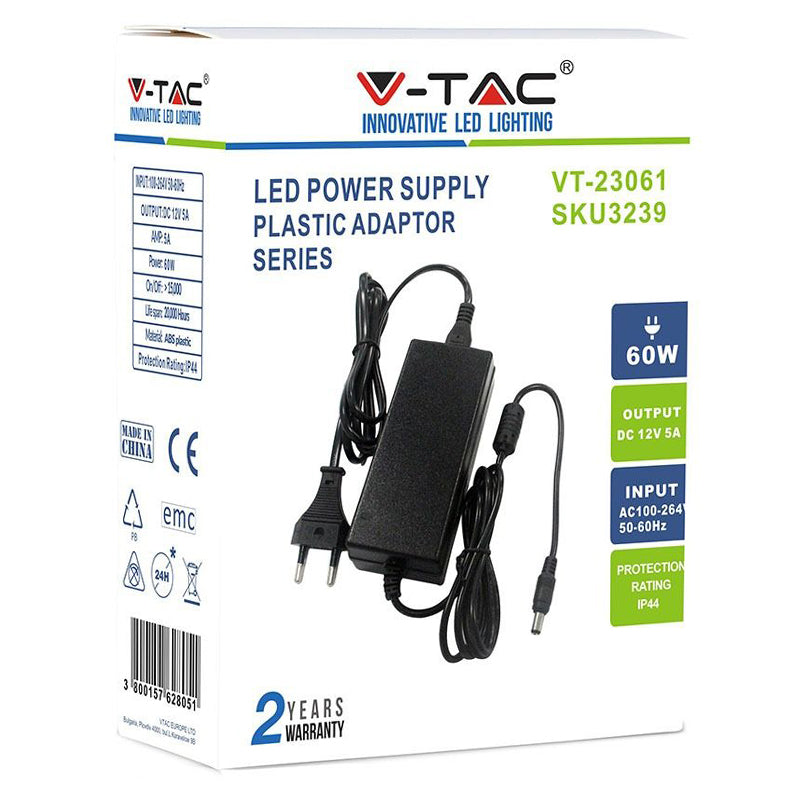 Sursa Alimentare Banda Led 12v 5a 60w