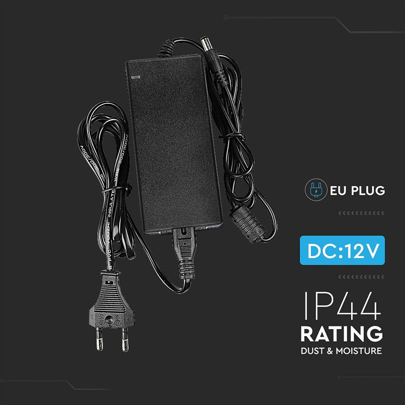 Sursă de alimentare pentru bandă LED de 12 V cu curent de 6,5 A și putere de 78 W V-Tac SKU-3240
