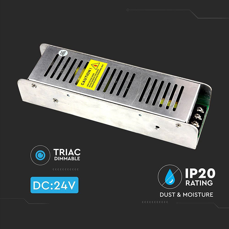 Sursă de alimentare dimabilă 24 V 150 W cu protecție IP20 V-Tac SKU-3258