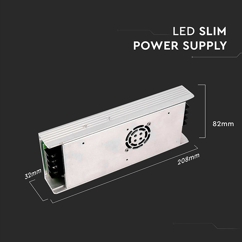 Sursă de alimentare SMPS slim de 12 V, 30 A și 350 W V-Tac SKU-3259