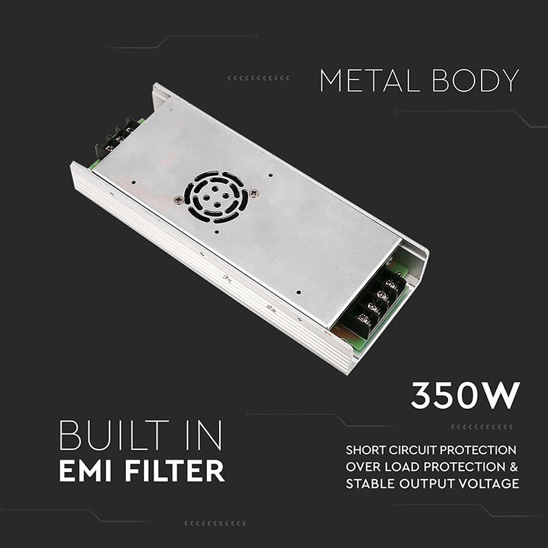 Sursă de alimentare SMPS slim de 24 V 15 A și 350 W V-Tac SKU-3263