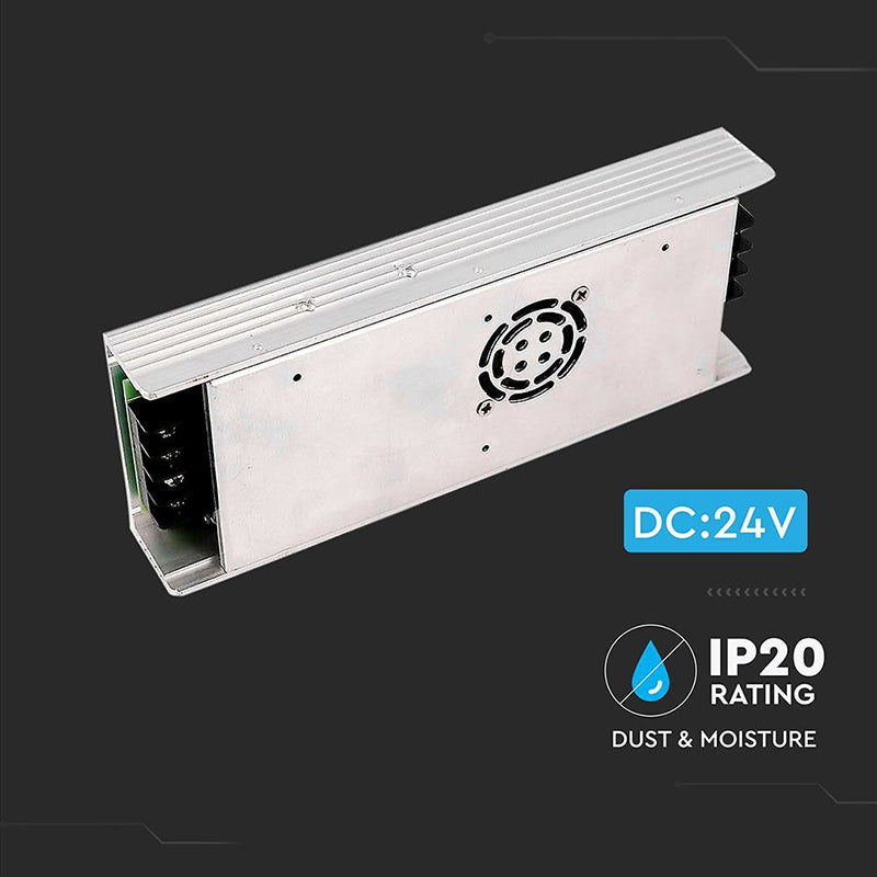 Sursă de alimentare SMPS slim de 24 V 15 A și 350 W V-Tac SKU-3263
