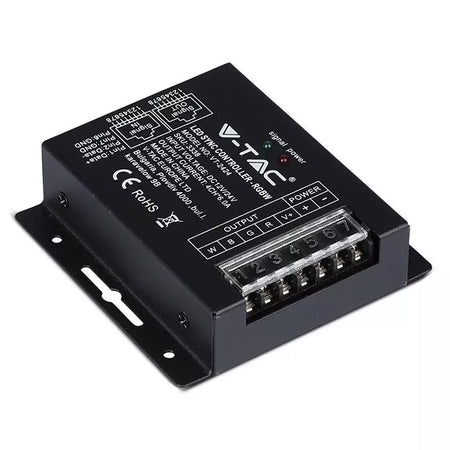 Controller pentru bandă LED cu dimmer 12/24 V și 4 canale V-Tac SKU-3338