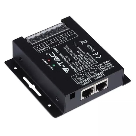 Controller pentru bandă LED cu dimmer 12/24 V și 4 canale V-Tac SKU-3338