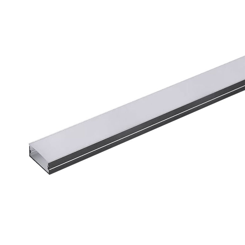 Profil aluminiu pentru bandă LED de 2 m și secțiune 23,5 × 10 mm V-Tac SKU-3352