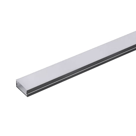 Profil aluminiu pentru bandă LED de 2 m și secțiune 23,5 × 10 mm V-Tac SKU-3352