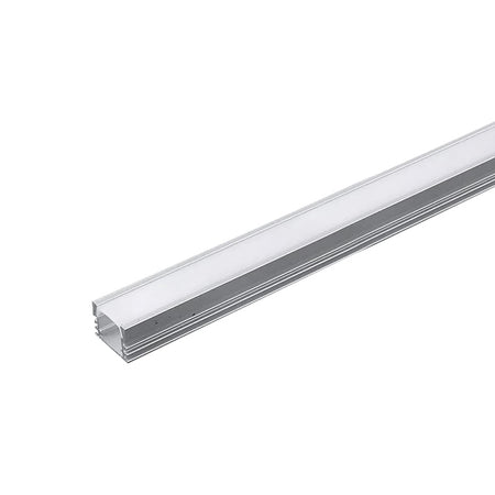 Profil aluminiu pentru bandă LED cu difuzor mat 2000 × 17,4 × 12,1 mm V-Tac SKU-3358