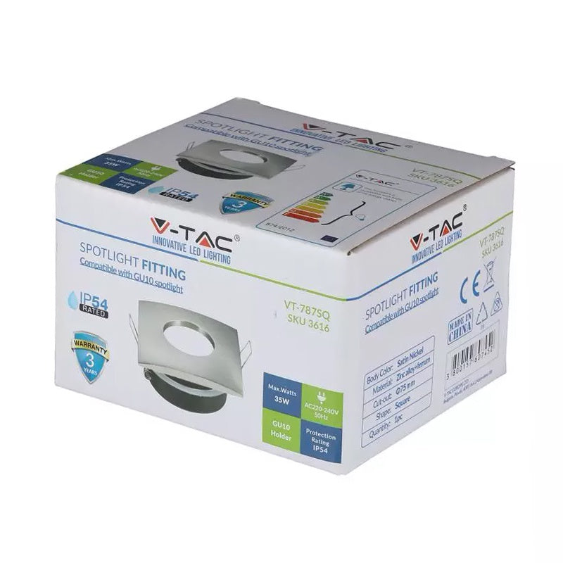 Corp Spot Gu10 Ip54 Crom Mat SKU-3616