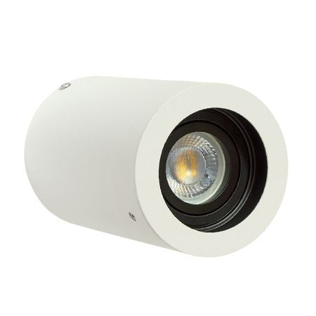 Corp de iluminat cu montaj pe perete rotund alb cu soclu GU10 V-Tac SKU-3627