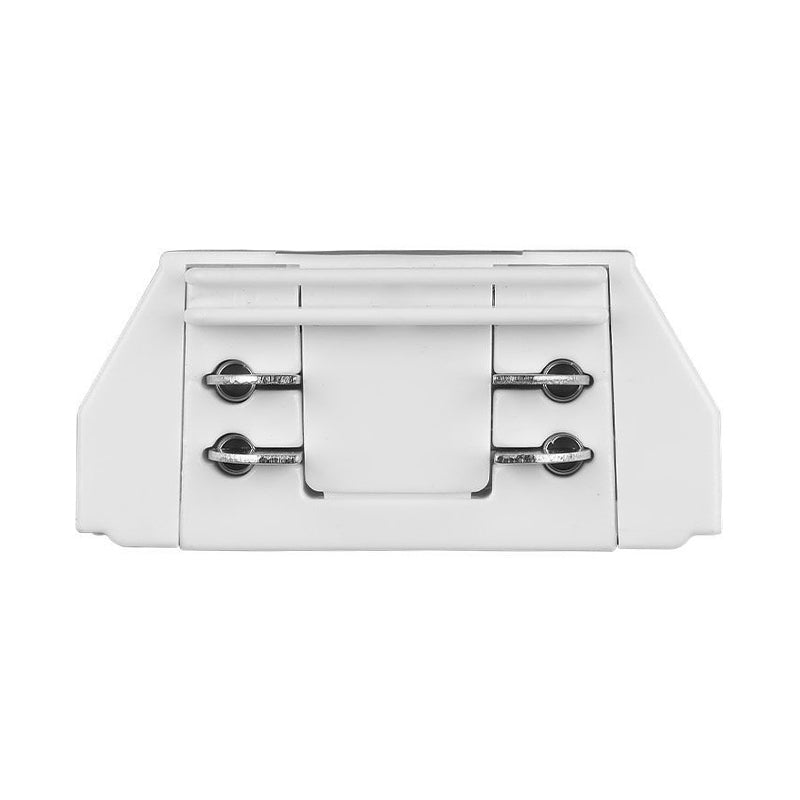 Conector 4 pini pentru șină track light din aluminiu alb V-Tac SKU-3655