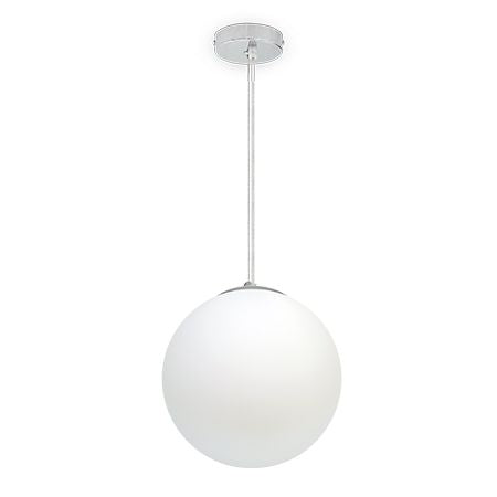 Corp Suspendat Pentru Iluminat Max 60w Ip20 Sticla/Crom