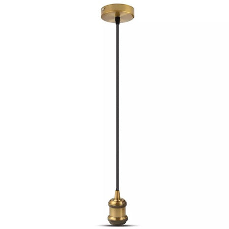 Corp suspendat pentru iluminat cu soclu E27 și putere maximă 60 W bronz V-Tac SKU-3841