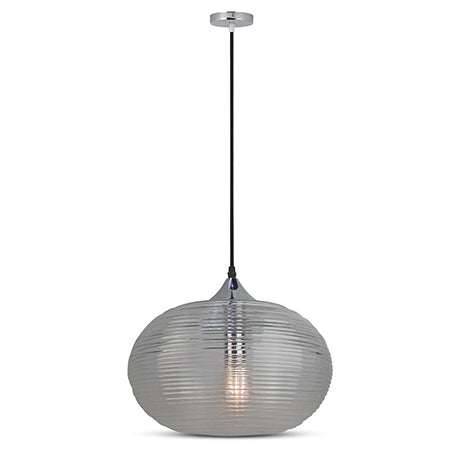 Pendul tavan Diamond cu soclu E27 din sticlă verde, max. 60 W V-Tac SKU-3880