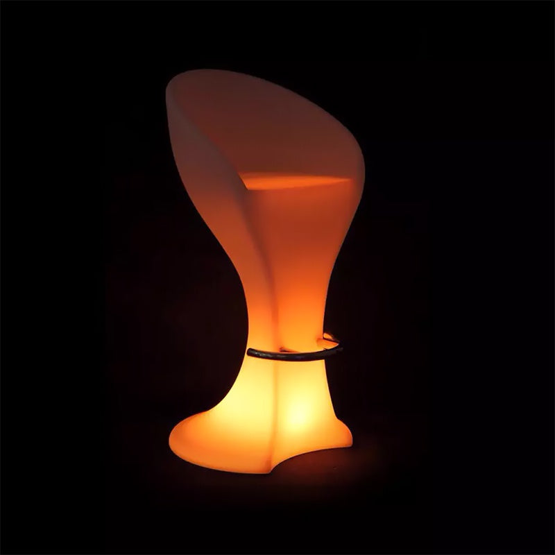 Scaun înalt de bar iluminat LED RGB cu baterie reîncărcabilă V-Tac SKU-40271