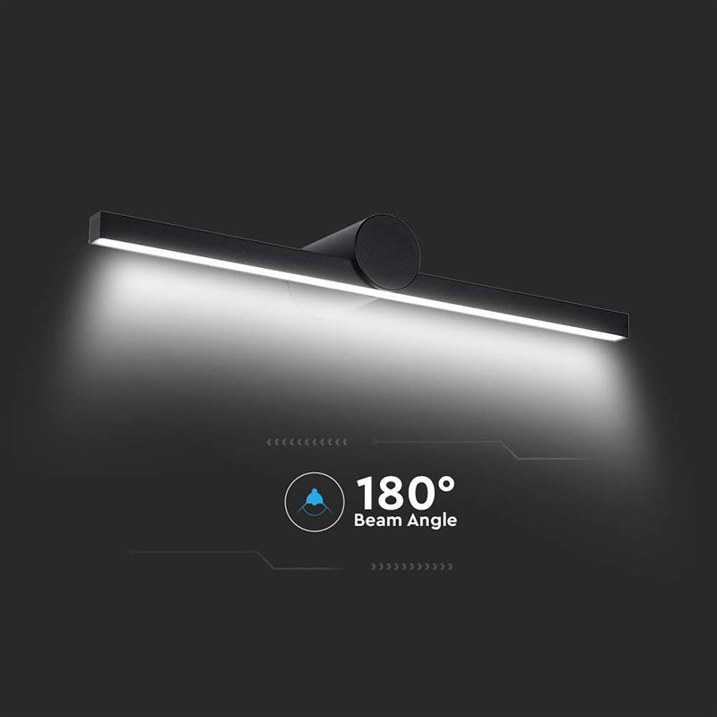 Corp Iluminat Led Montaj Deasupra Oglinzii 10w 4000k - Negru