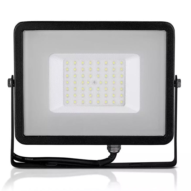 Reflector Led Smd 10w 6400k Ip65 Negru, Cip Samsung