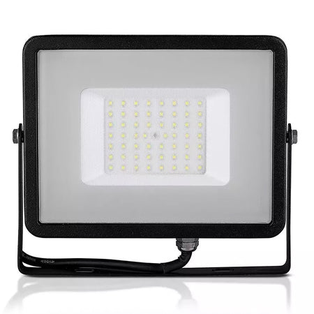 Reflector Led Smd 10w 6400k Ip65 Negru, Cip Samsung