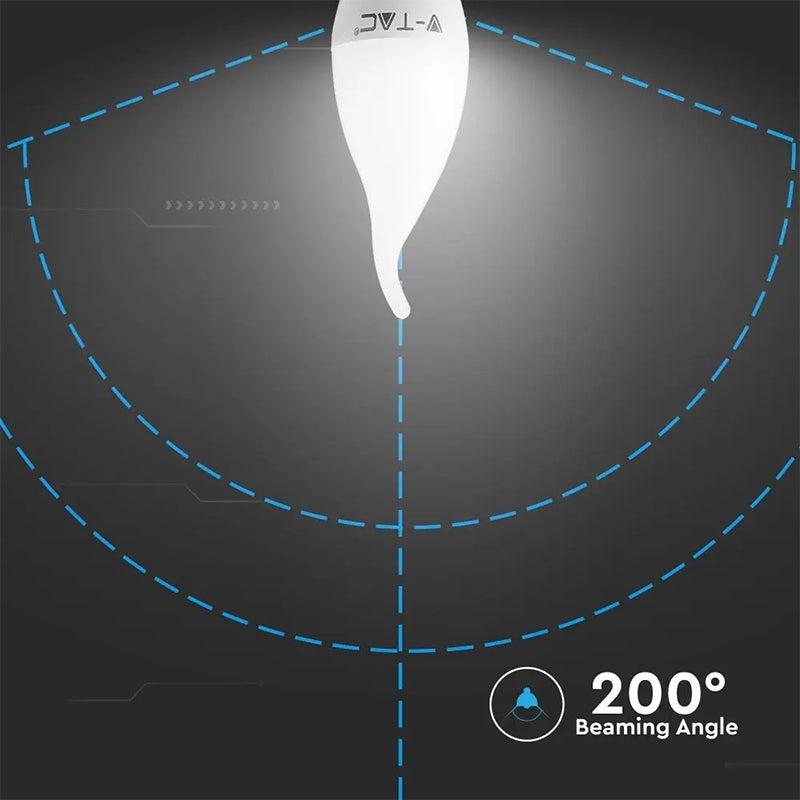 Bec Led E14 4w 6000k Alb Rece