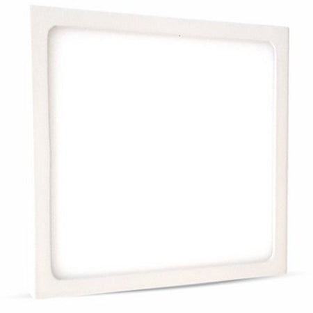 Panou LED aplicat pătrat de 18 W cu lumină de 6000 K V-Tac SKU-4921