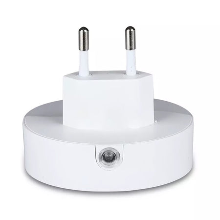 Lampa Veghe Rotunda Cu Senzor Lumina 3000k Alb Cald + 2usb
