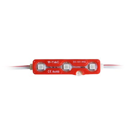 Modul 3 Led-uri Smd5050 Rosu Ip67
