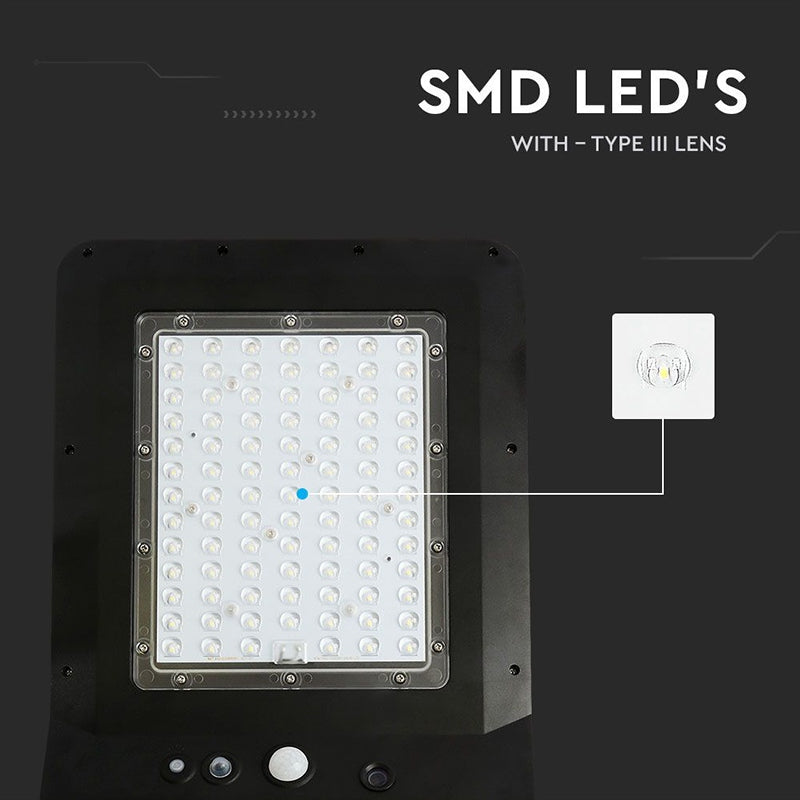 Corp Iluminat Stradal Led Solar 40w 4000k Alb Neutru