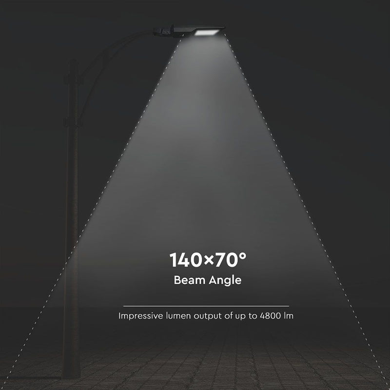 Corp Iluminat Stradal Led Solar 40w 4000k Alb Neutru